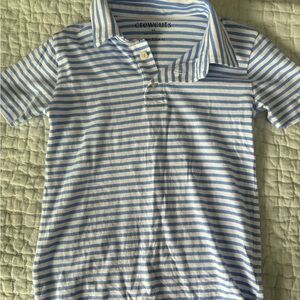 Crewcuts Blue and White Polo Shirt Classic Stripes